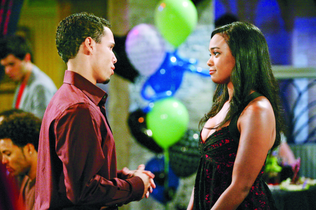 bryton james and tatyana ali on young and restless.