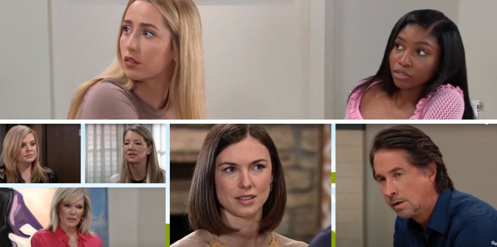 general hospital spoilers joss and trina, willow, finn, nina, maxie, ava.