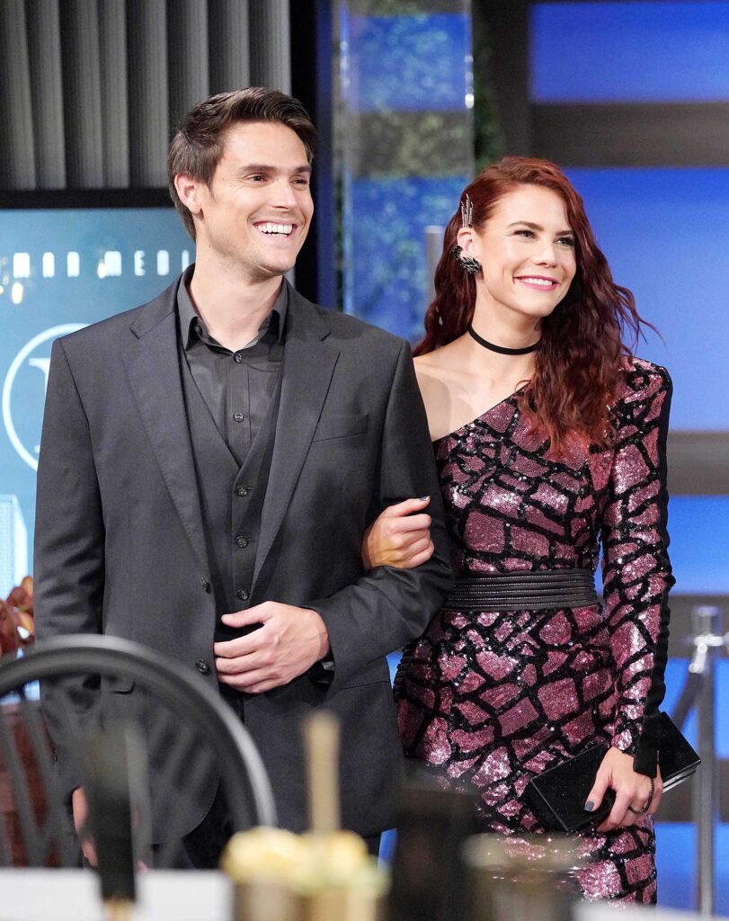 mark grossman, courtney hope, the young and the restless