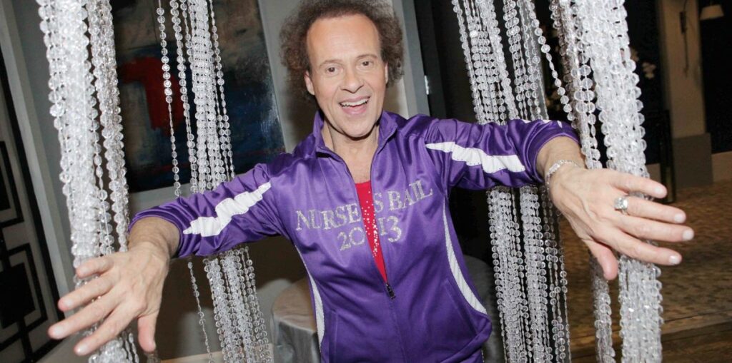 richard simmons who played himself on general hospital.