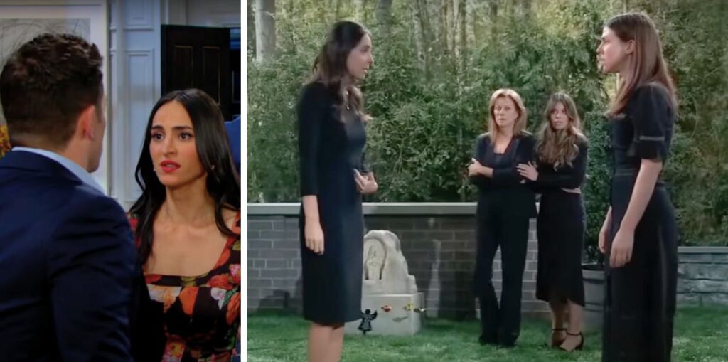 soaps gabi on days of our lives and molly, kristina on general hospital.