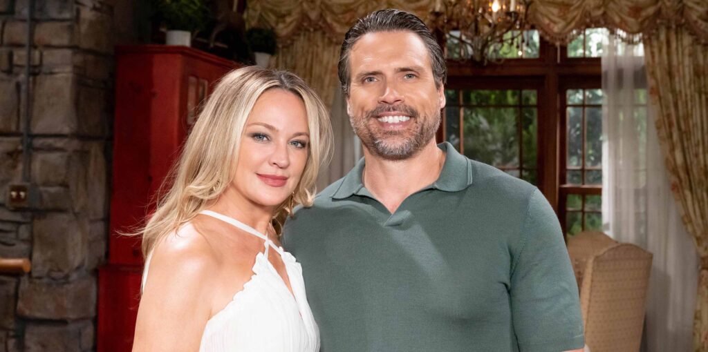 sharon case, joshua morrow, the young and the restless