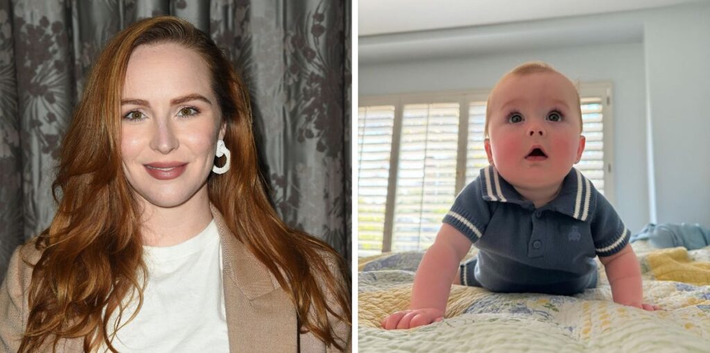 cameryn grimes of young and restless and son bridger.