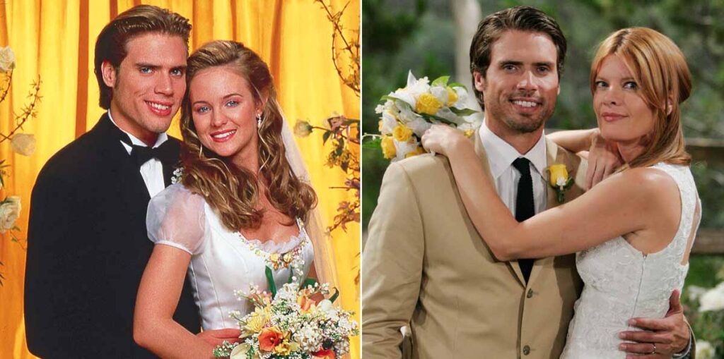 joshua morrow, sharon case, michelle stafford